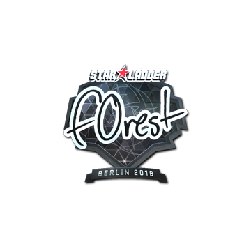 Sticker | f0rest (Foil) | Berlin 2019