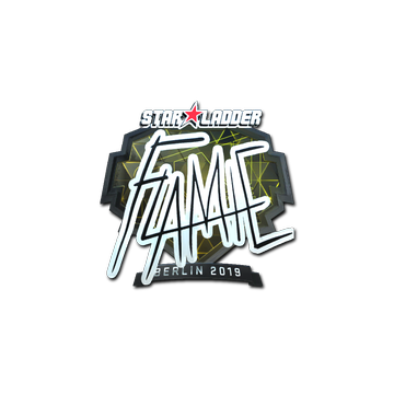 Sticker | flamie (Foil) | Berlin 2019