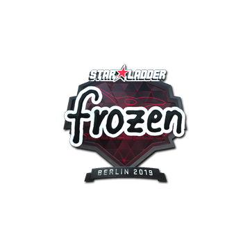 Sticker | frozen (Foil) | Berlin 2019