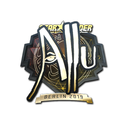 Sticker | allu (Gold) | Berlin 2019