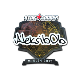Sticker | Aleksib (Foil) | Berlin 2019