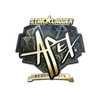 Sticker | apEX (Gold) | Berlin 2019