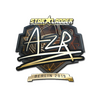 Sticker | AZR (Gold) | Berlin 2019