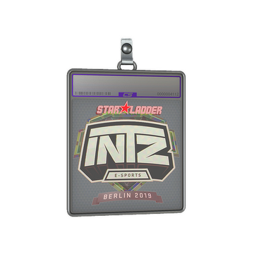 Sticker Slab | INTZ E-SPORTS CLUB (Holo) | Berlin 2019