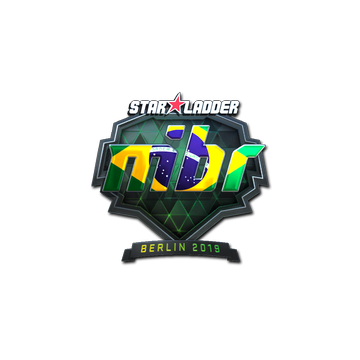 Sticker | MIBR (Foil) | Berlin 2019