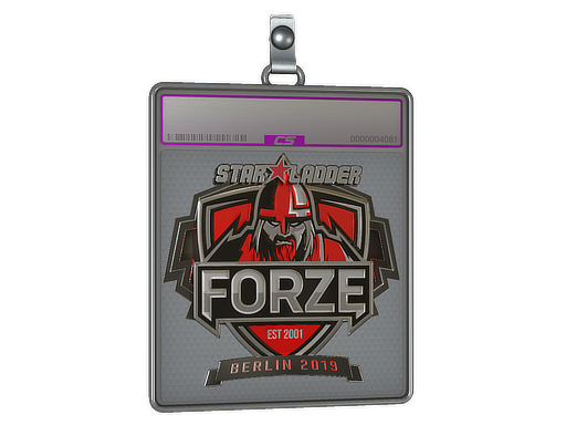 Sticker Slab | forZe eSports | Berlin 2019 | Foil