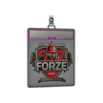 Sticker Slab | forZe eSports (Foil) | Berlin 2019
