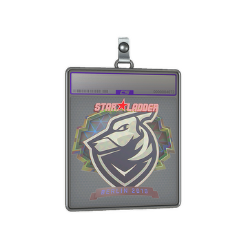 Sticker Slab | Grayhound Gaming (Holo) | Berlin 2019