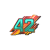 Sticker | Forty Two