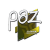 Sticker | paz | Boston 2018