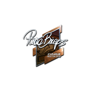 Sticker | pashaBiceps (Foil) | Boston 2018