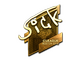 Sticker | SicK (Gold) | Boston 2018