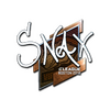 Sticker | Snax (Foil) | Boston 2018