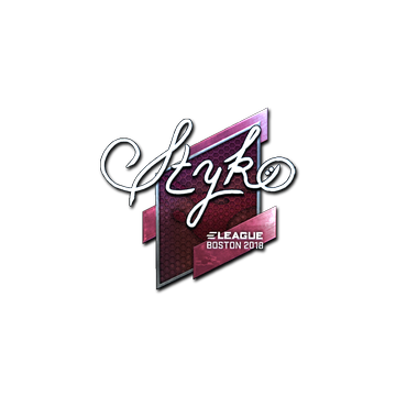 Sticker | STYKO (Foil) | Boston 2018