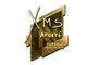 Sticker | xms (Gold) | Boston 2018