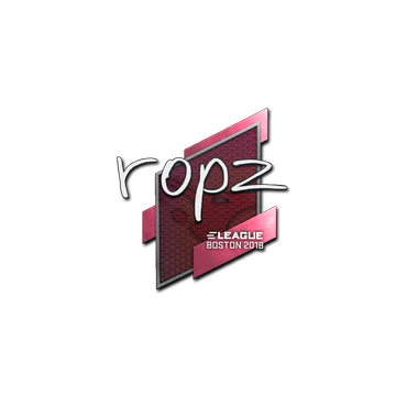 Sticker | ropz | Boston 2018