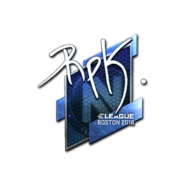 Sticker | RpK (Foil) | Boston 2018
