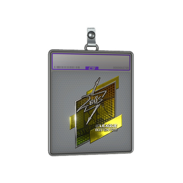 Sticker Slab | Zeus (Foil) | Boston 2018