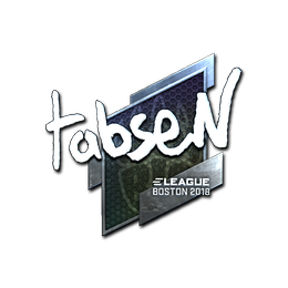 Sticker | tabseN (Foil) | Boston 2018