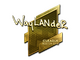Sticker | wayLander (Gold) | Boston 2018