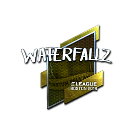 Sticker | waterfaLLZ (Foil) | Boston 2018