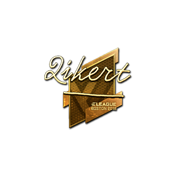 Sticker | qikert (Gold) | Boston 2018