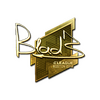 Sticker | B1ad3 (Gold) | Boston 2018