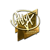 Sticker | Calyx (Gold) | Boston 2018