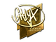 Sticker | Calyx (Gold) | Boston 2018