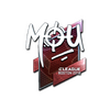 Sticker | mou (Foil) | Boston 2018
