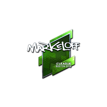 Sticker | markeloff (Foil) | Boston 2018