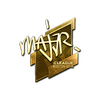 Sticker | MAJ3R (Gold) | Boston 2018