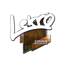 Sticker | Lekr0 (Foil) | Boston 2018