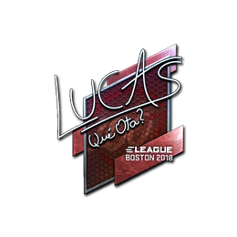 Sticker | LUCAS1 (Foil) | Boston 2018
