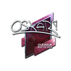 Sticker | oskar (Foil) | Boston 2018