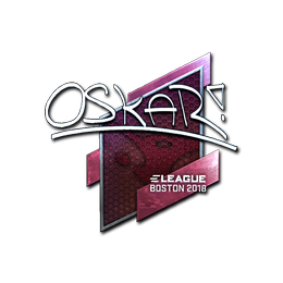 Sticker | oskar (Foil) | Boston 2018