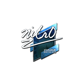 Sticker | nitr0 (Foil) | Boston 2018