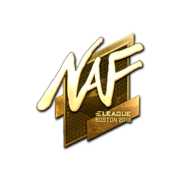 Sticker | NAF (Gold) | Boston 2018