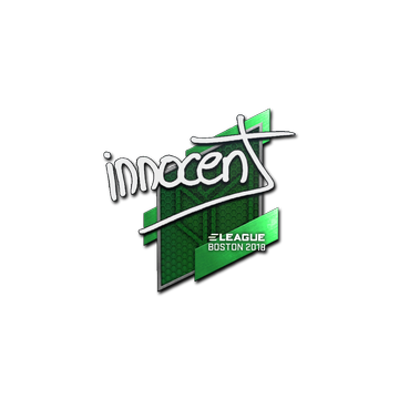 Sticker | innocent | Boston 2018