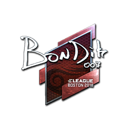 Sticker | bondik (Foil) | Boston 2018