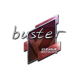 Sticker | buster (Foil) | Boston 2018