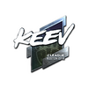 Sticker | keev (Foil) | Boston 2018