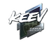 Sticker | keev (Foil) | Boston 2018