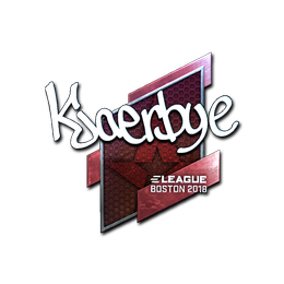 Sticker | Kjaerbye (Foil) | Boston 2018