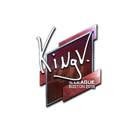 Sticker | kNgV- (Foil) | Boston 2018