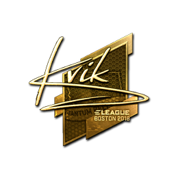 Sticker | Kvik (Gold) | Boston 2018