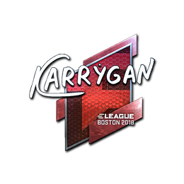Sticker | karrigan (Foil) | Boston 2018
