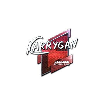 Sticker | karrigan (Foil) | Boston 2018