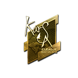 Sticker | Karsa (Gold) | Boston 2018