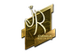 Sticker | jR (Gold) | Boston 2018